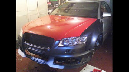 DELS AUDI A4 B6 TO RS4 B7 REPLICA CONVERSION BUILD DIARY