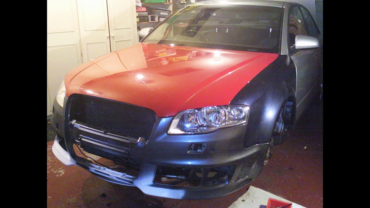 DELS AUDI A4 B6 TO RS4 B7 REPLICA CONVERSION BUILD DIARY