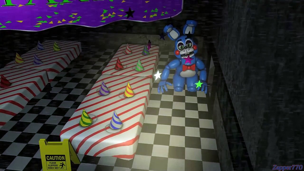 Try Not To SCREAM: FNAF Jumpscare Animations - Death Scene Five Nights at Freddys Animated