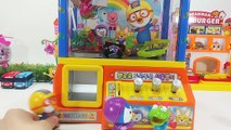 뽀로로 크레인 패밀리 선물 뽑기 게임 장난감 놀이 Pororo crane vending machine Game Toys