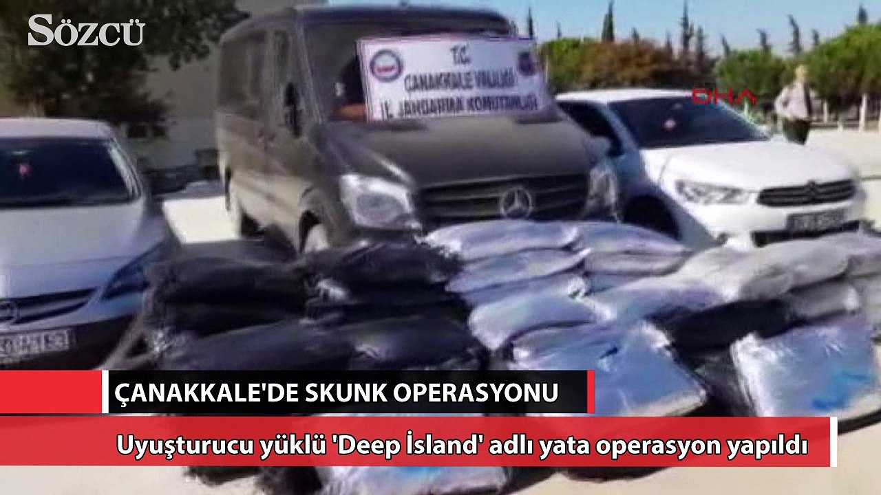 Çanakkale’de skunk operasyonu