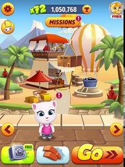 Talking Tom Gold Run | AGENT ANGELA & OFFICER TOM Daily Mission - BENS ADVENTURE #15 By Outfit7