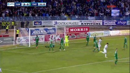 Lamia 1-1 Panathinaikos - Full Highlights  21.10.2017 [HD]
