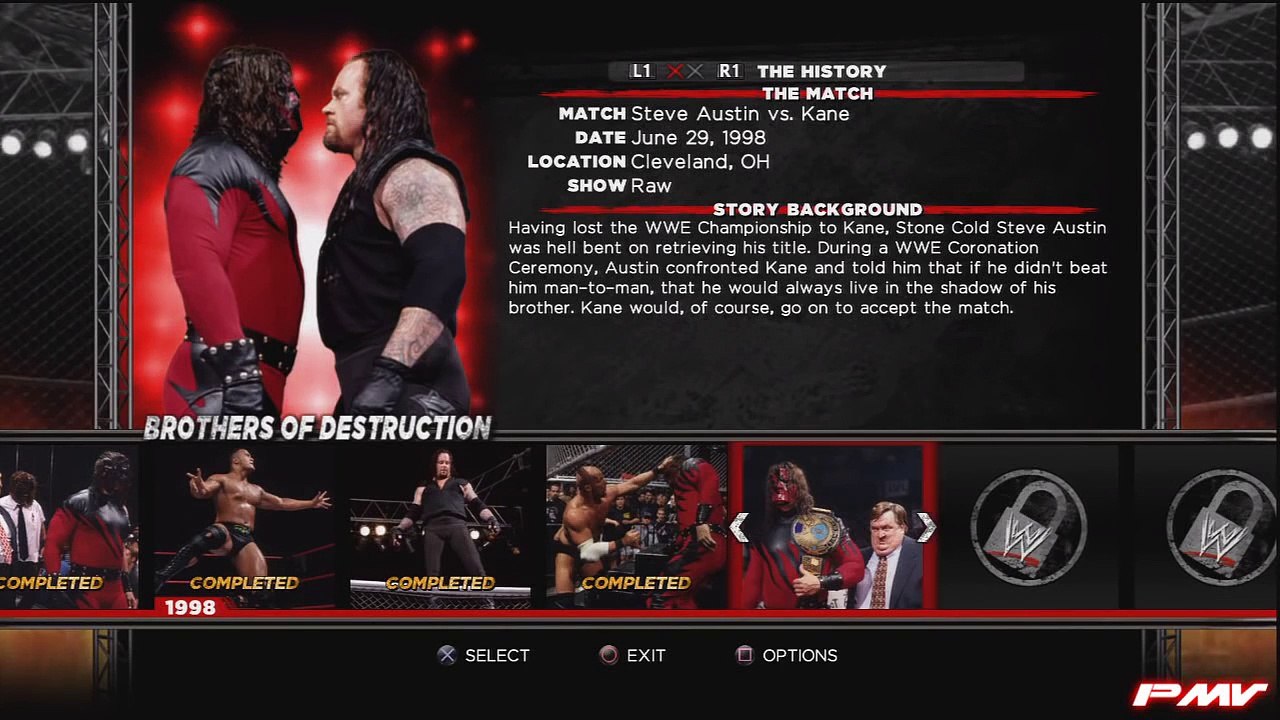 WWE13: Attitude Era Mode - Brothers of Destruction Ep.6: Steve Austin vs. Kane