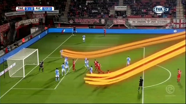 3-0 Peet Bijen Goal Holland Eredivisie - 21.10.2017 FC Twente 3-0 Roda Kerkrade