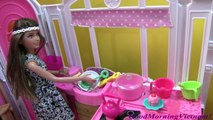 Cuộc Sống Barbie & Ken ( Tập 4) Barbie Nấu Cơm, Làm Trứng Ốp La Bằng Bột Nặn Play- Doh