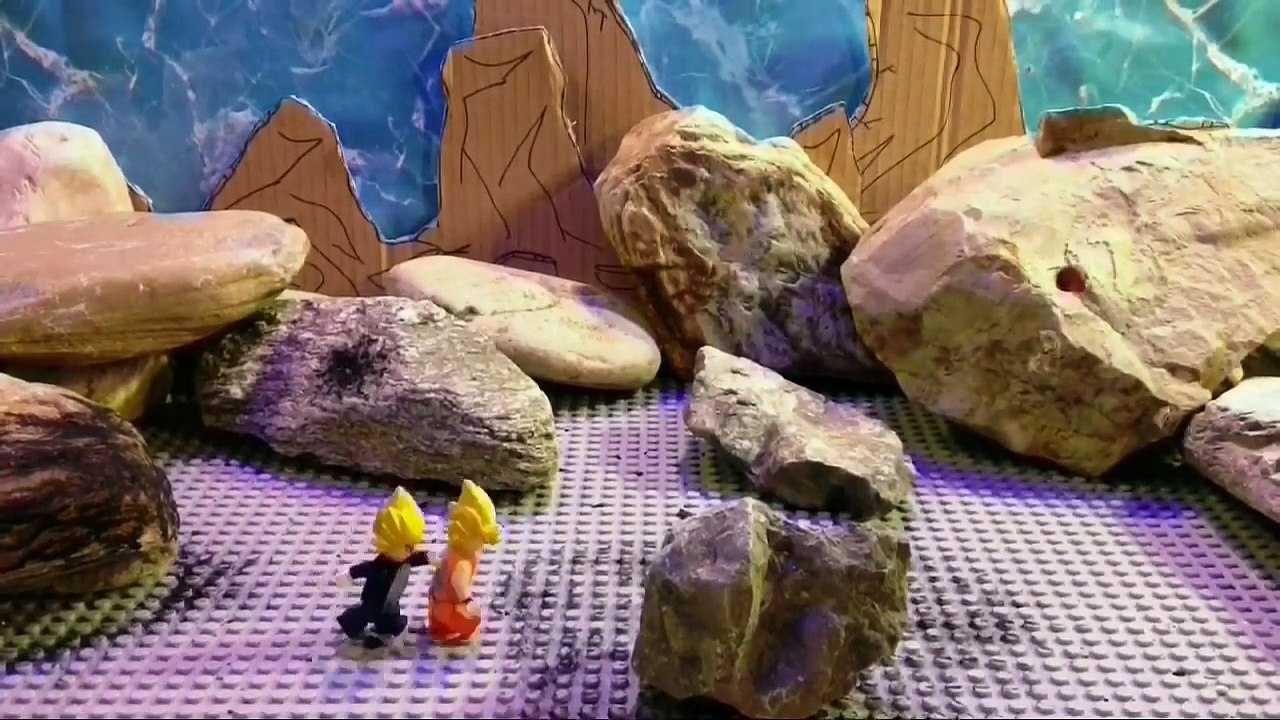 LEGO DRAGONBALL Z EPISODE 1 GOKU VS VEGETA (Stop motion )