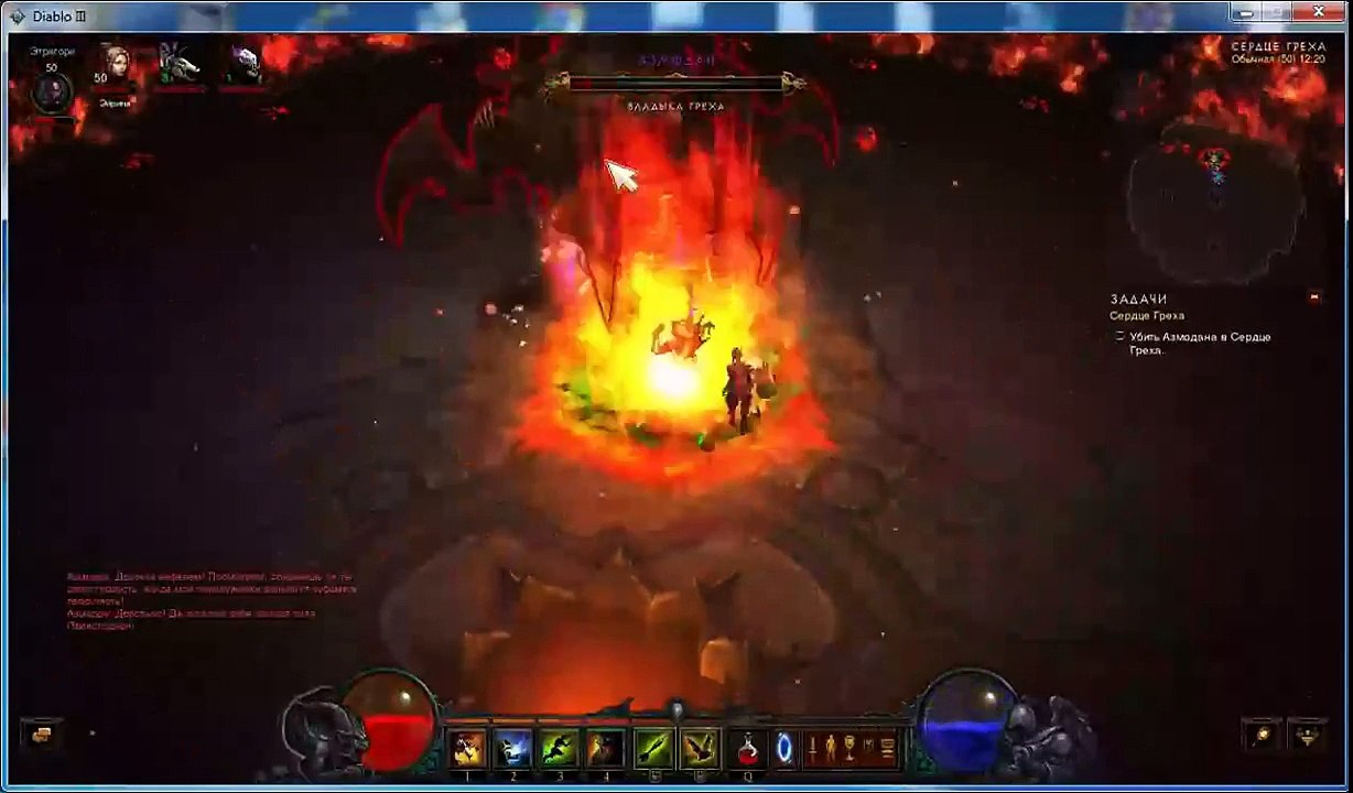 Прохождение Diablo 3 Колдун Акт 3 Сердце греха