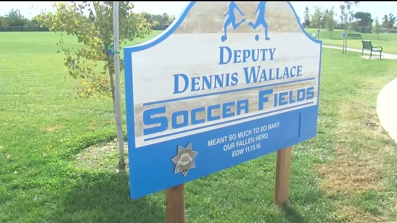 Sign Honoring Fallen Deputy Vandalized