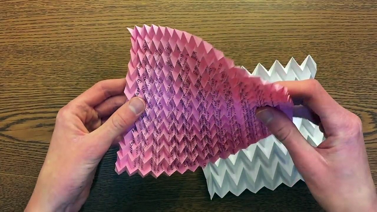 Origami Herringbone Tessellation Tutorial─影片 Dailymotion