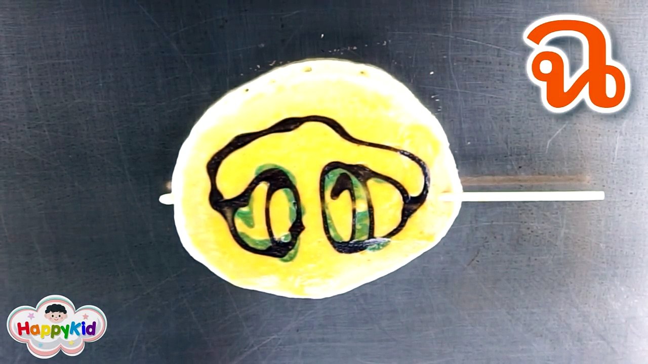 แพนเค้กการ์ตูน ก ไก่ | เพลง ก เอ๋ย ก ไก่ | พยัญชนะไทย | Learn Thai Alphabet