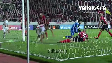 ملخص مباراة الوداد المغربي 3-1 اتحاد الجزائر .. دورى ابطال افريقيا