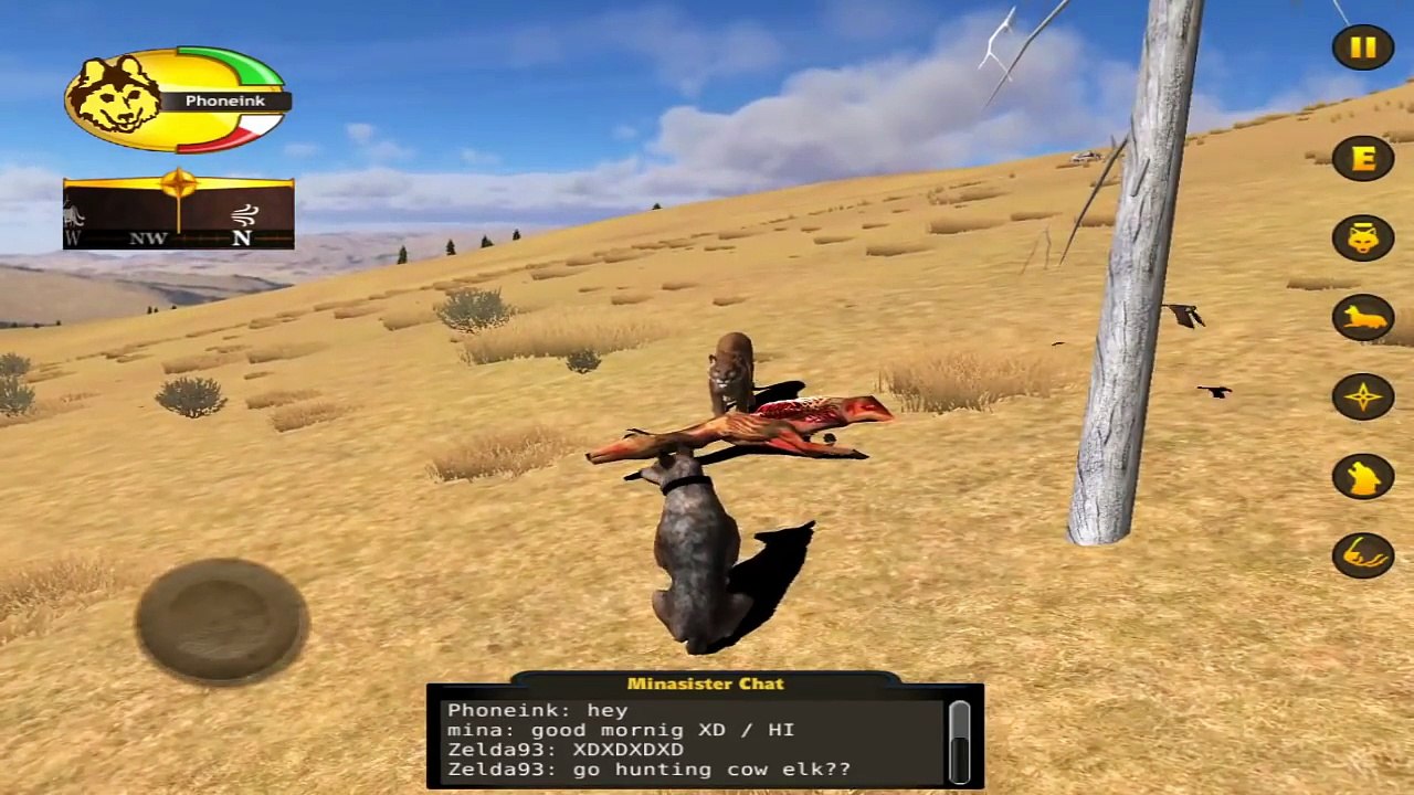 Wolf Quest Multiplayer -Cougar- Android/iOS/Kindle - Gameplay Episode 29