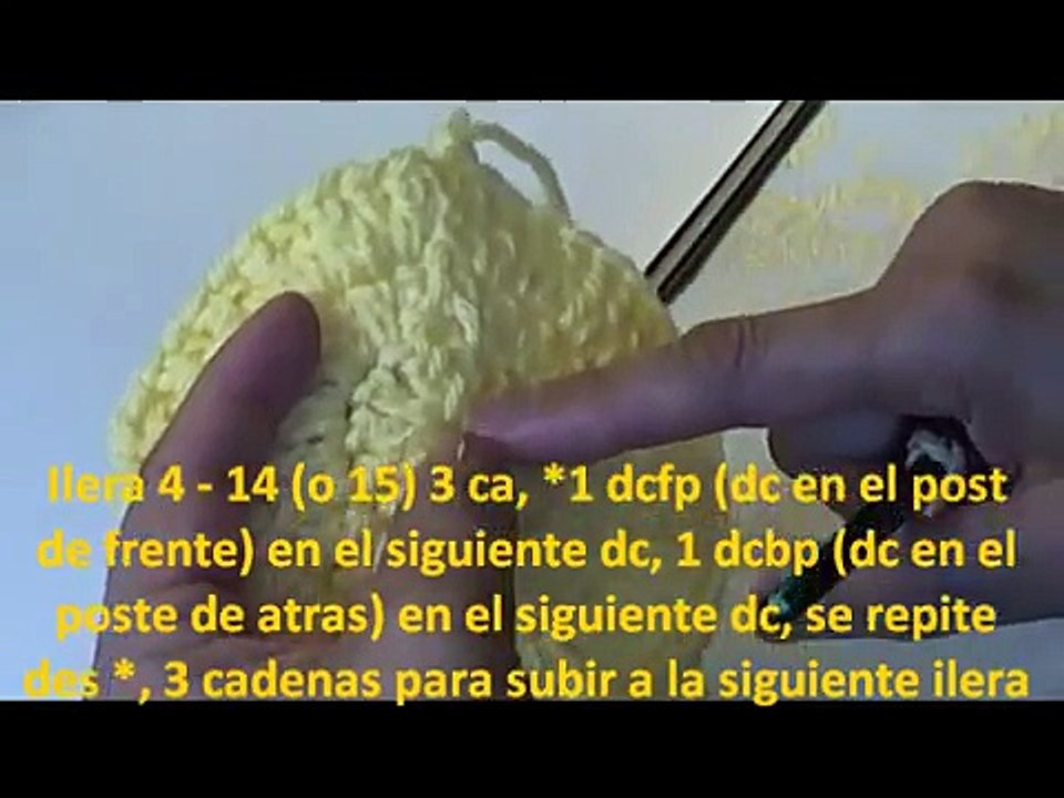 How to crochet Easy Ribbed Beanie / Hat Style 1
