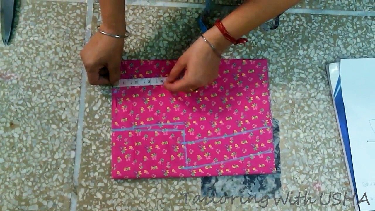 Umbrella Frock Cutting - Tailoring With Usha