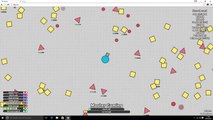 Crazy Triplet Farming Blue Pentagons - Diep.io Max Triplet Gameplay - Fastest Shooting In The Game