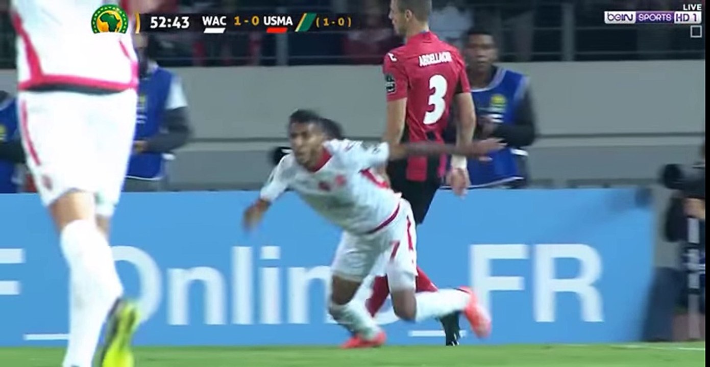 اهداف مباراة الوداد البيضاوي واتحاد الجزائر 3-1 (دوري ابطال افريقيا) 21-10-2017