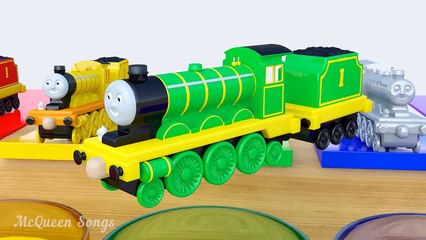 Learn Colors with Thomas Train - Educational Video | Cars Toys for Kids w Nursery Rhymes Songs