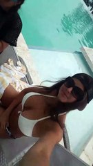 Patricio Parodi viajó a Panamá y se divierte así junto a Génesis Arjona