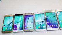Samsung Galaxy J2 2016 VS J3 2016 VS J5 2016 VS J7 2016 VS On5 Pro VS On7 Pro Comparison