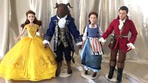 Disney Beauty and The Beast Live Action Belle & Gaston Doll Review | Disney Store Film Collection