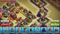 Clash of Clans| New Town Hall 10 War Base with Live Replay - 275 walls