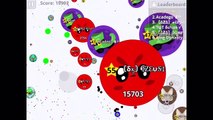 AGAR.IO//HOW TO SELF FEED IN MOBILE(NO WALLS NEEDED) (GLITCH) (HACK)?? (AGAR.IO MOBILE HACKED)