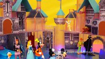 Disney Toys Maleficent vs. Peter Pan in Sleeping Beautys Lights Castle and Disney Parks Dolls