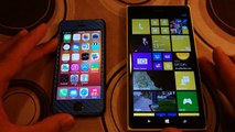 Nokia Lumia 1520 vs Apple iPhone 5S Browsing Experience Comparison