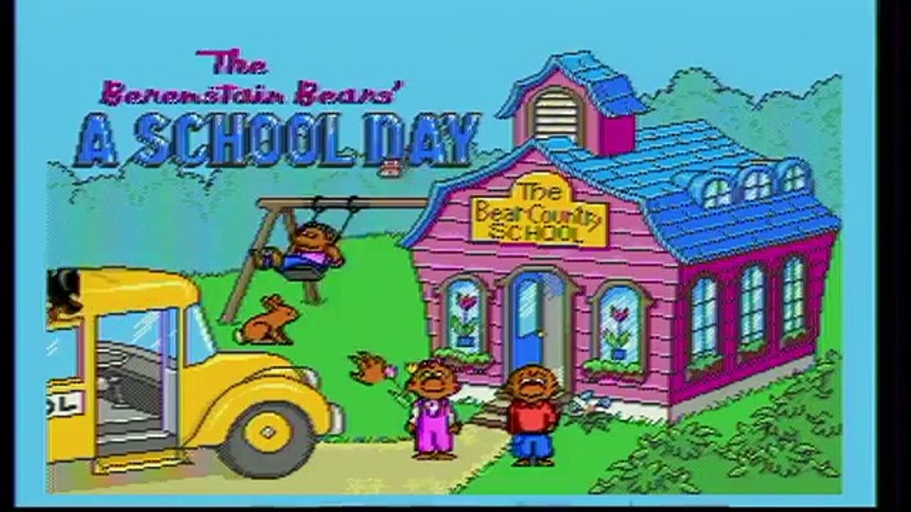 Lets Play Sega Pico Part 7: The Berenstain Bears A School Day