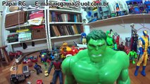 Abominável Abomination X Hulk Wolverine Marvel Select Avengers Vingadores Brinquedos Toys Kids Dolls