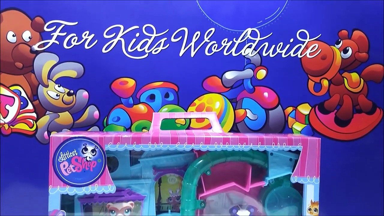 Littlest Pet Shop Launch Pets Playset With Penny Ling - LPS House From Hasbro Toys