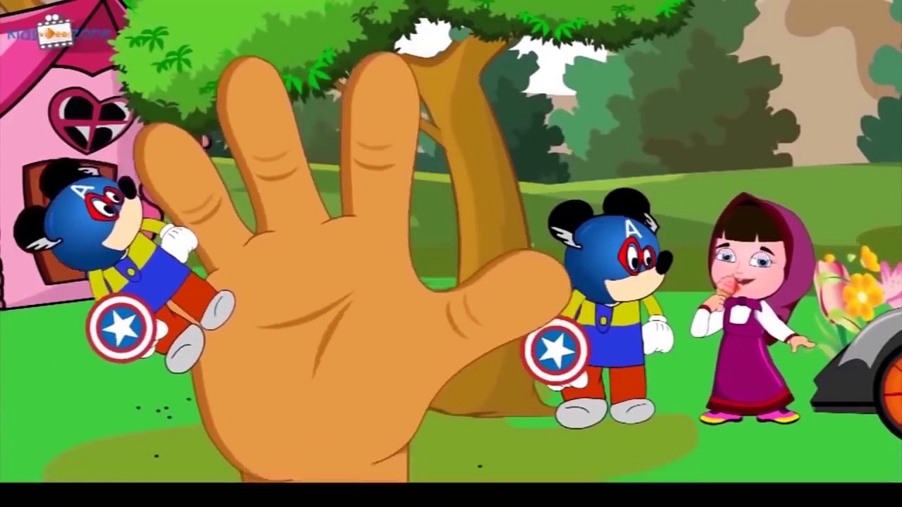 Mickey Mouse finger family vs Zombies finger family Nursery rhymes & finger family collection