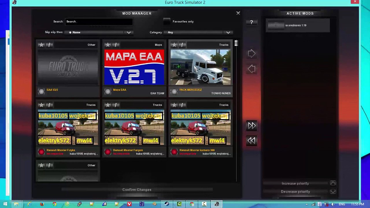 Hướng dẫn cài đặt mod trong game ETS2 (phiên bản mới) - Euro Truck Simulator 2