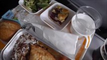 Inside Lufthansa Airbus A 380, Economy Class,Food & Beverages,Inflight Entertainment,new