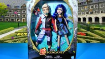 Disney Descendants Evie Rotten to the Core Carlos Mal and Ben Love Story Part 2 Toy Review Kiss Doll