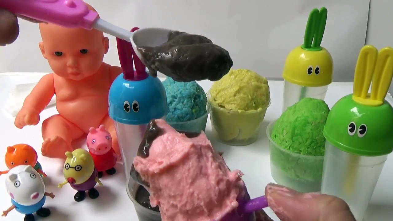 Cute Baby Doll Eating Ice Cream Song ❤ Playground for Kids ❤