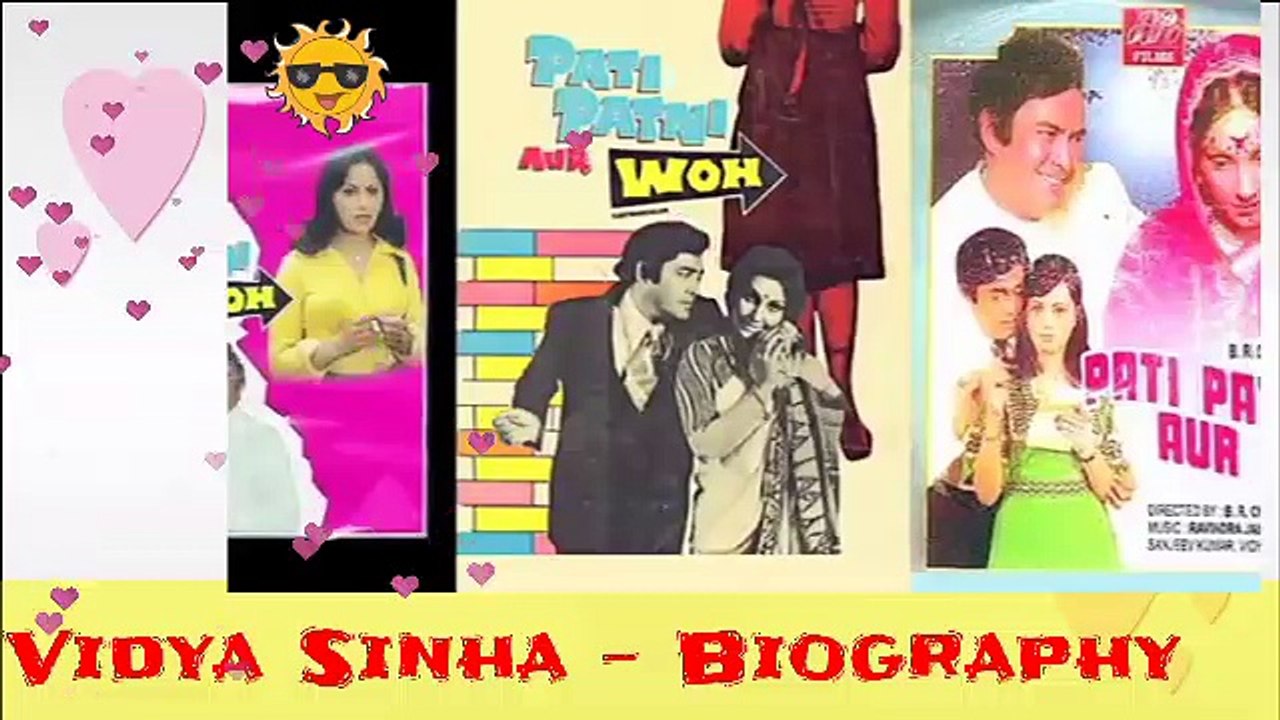 Vidya Sinha - Biography
