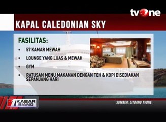 Spesifikasi Kapal Pesiar Mewah Caledonian Sky