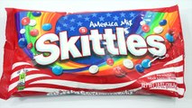 America Mix Skittles 4th Of July Red White & Blue Candy