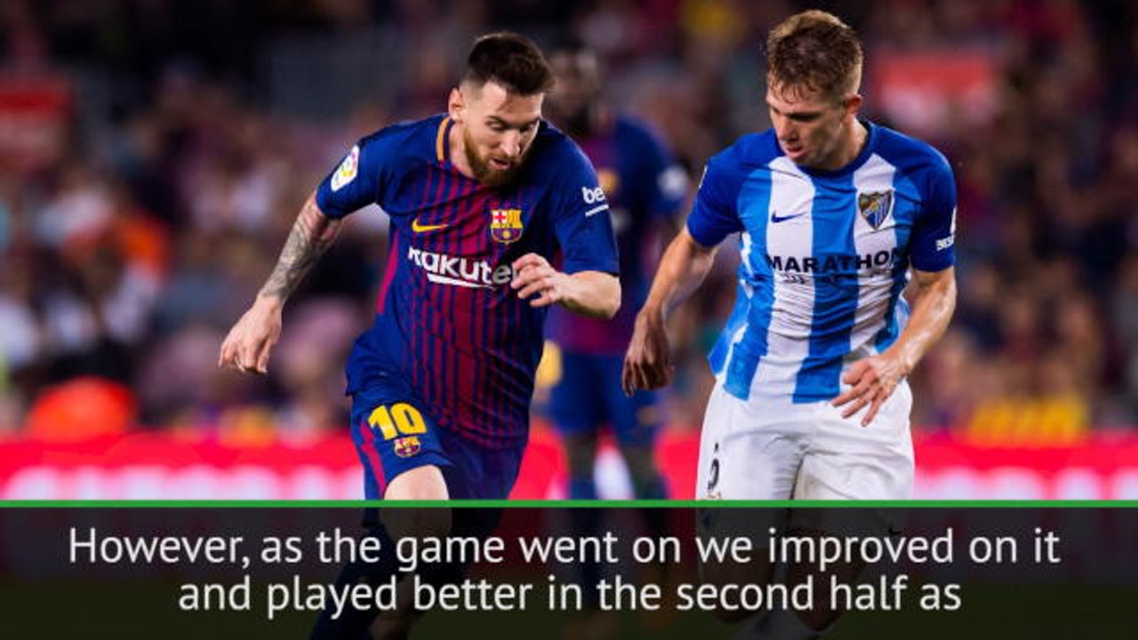 Malaga win a struggle at times - Valverde