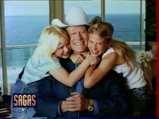 Reportage Larry HAGMAN Sagas TF1 2002