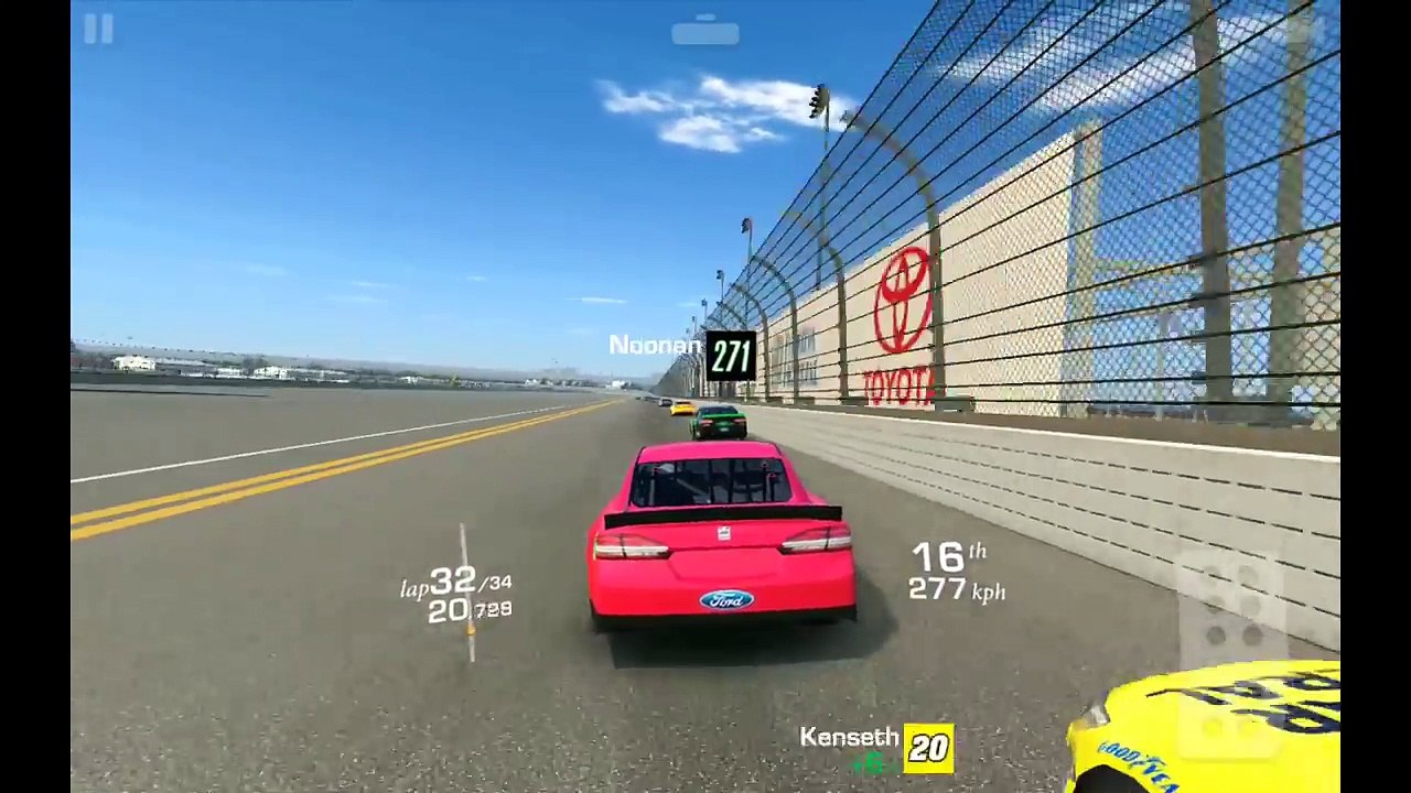 Real Racing 3 NASCAR Daytona 500 2016 Stage 05 Team Penske Ford Fusion