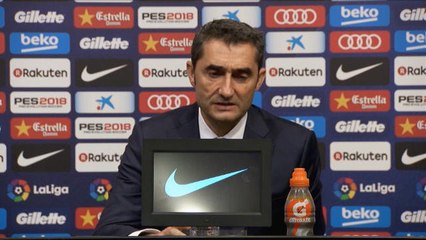 FOOTBALL: LIGA: E. VALVERDE: ''Nous avons été en contrôle du jeu''