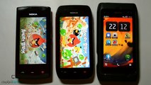 Nokia 603 vs Nokia 500 vs Nokia N8: сравнение производительности