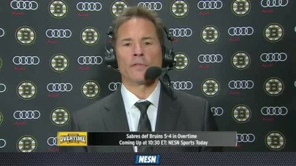 Video herunterladen: Bruins Overtime Live: Bruce Cassidy Breaks Down Bruins' OT Loss To Sabres