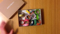 DIY WASHI TAPE STORAGE | Birchbox Upcycling Project