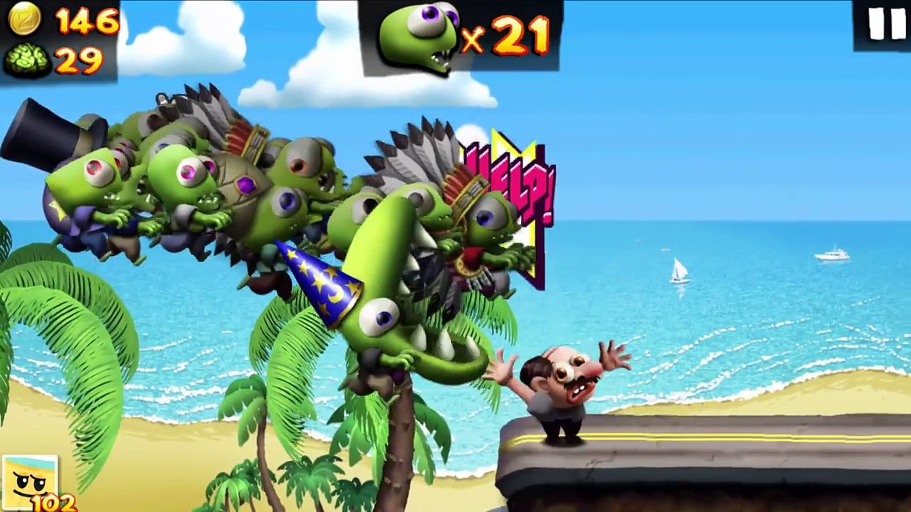 Zombie Tsunami - One Thousands Zombies Eat World All Human Brain Alive + Legendary Zombird