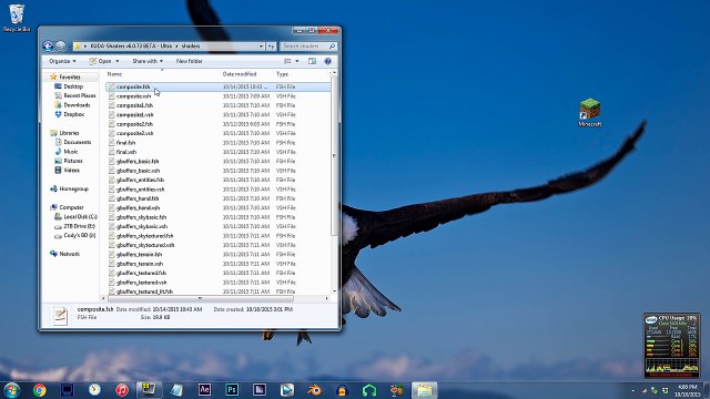 Minecraft Shader Tutorial - How To Slow Down Clouds (KUDA V6.0.73 Beta) 60fps