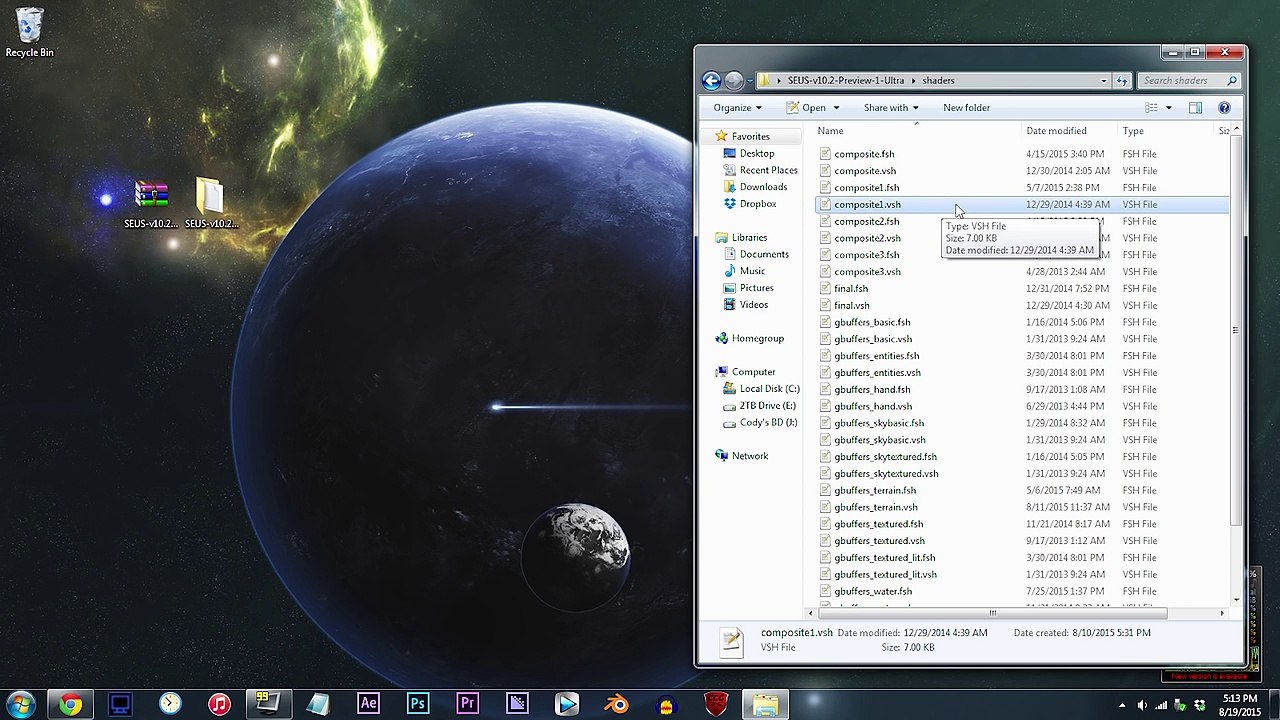 Minecraft Shader Tutorial - How To Change Weather Color (SEUS V10.2 Prev. 1)   60fps